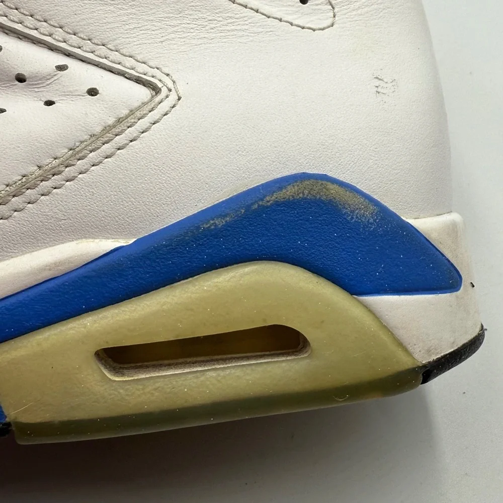 Nike Mens Air Jordan 6 Retro Sport‎ Blue 2014 Sneakers Size 10 384664-107